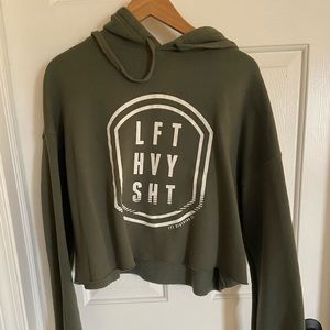 LFT clothing cropped hoodie